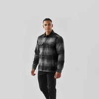 Men's Highland Sherpa Lined Plaid Jacket - CJK-1M