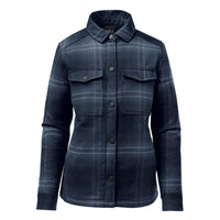 Women's Highland Sherpa Lined Plaid Jacket - CJK-1W