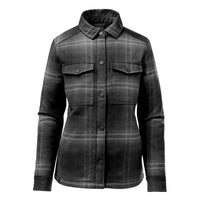 Women's Highland Sherpa Lined Plaid Jacket - CJK-1W
