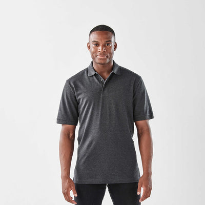 George stretch pique polo top