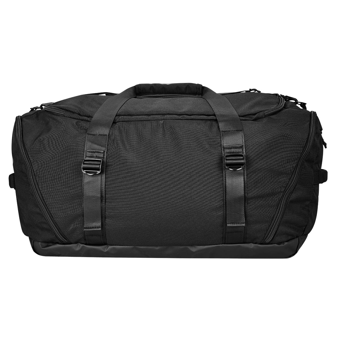https us.urbanexcess.com products rains-duffel-bag-black RAINS Texel Duffel Small Waterproof Convertible Backpack, 11.4 gal | Waterproof PU duffel for women and men; 43 L convertible backpack, U-shaped zip, internal mesh pockets, padded straps designed to guarantee resistance Equinox Duffel Bag 80 -