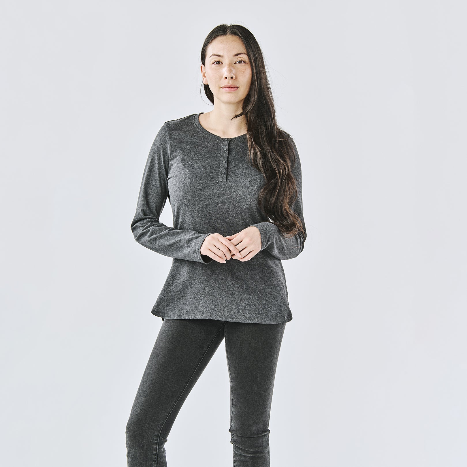 Women's Torcello L/S Henley - TGH-1W