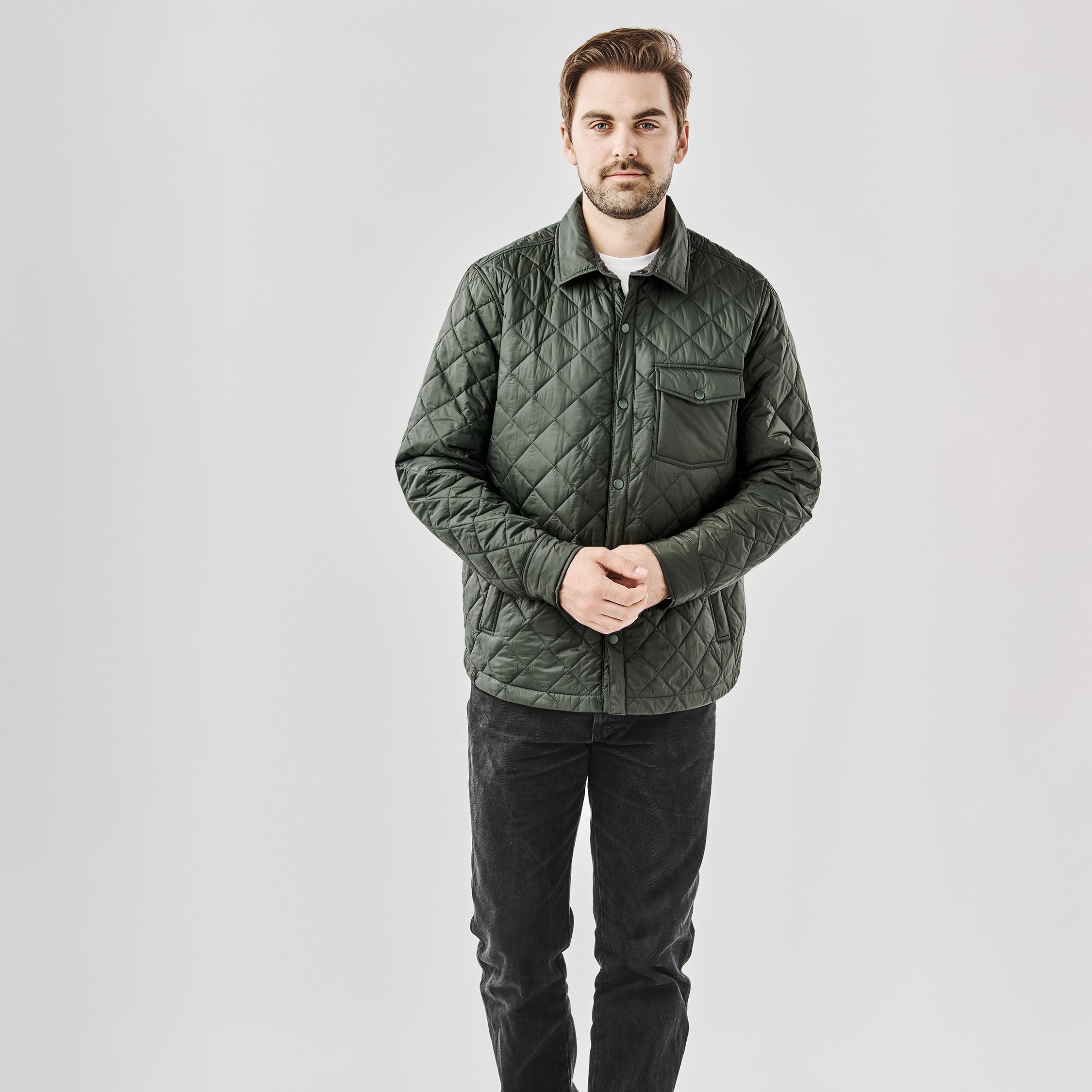 Men's Tundra Quilted Shacket - TRX-6M