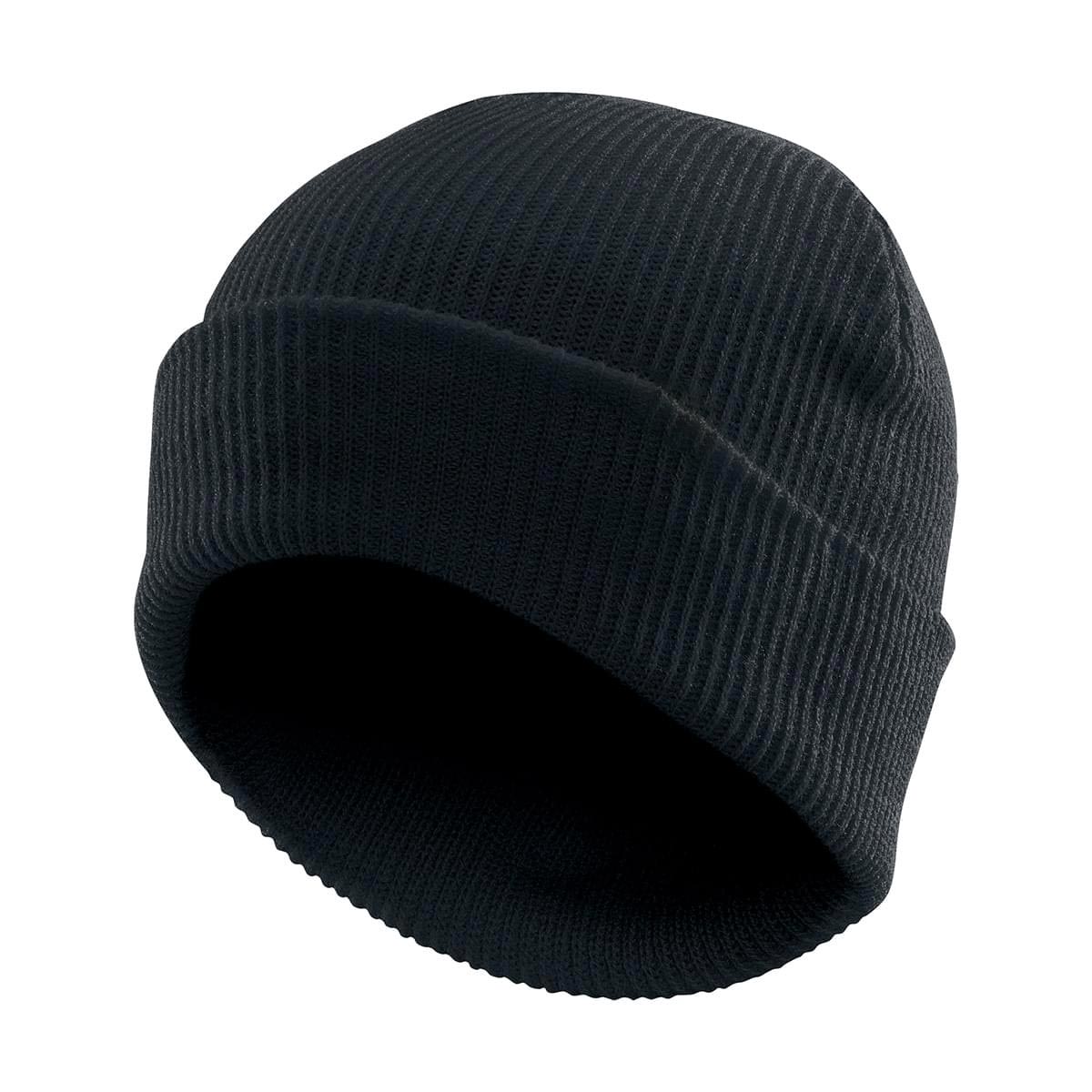 Black store knit cap
