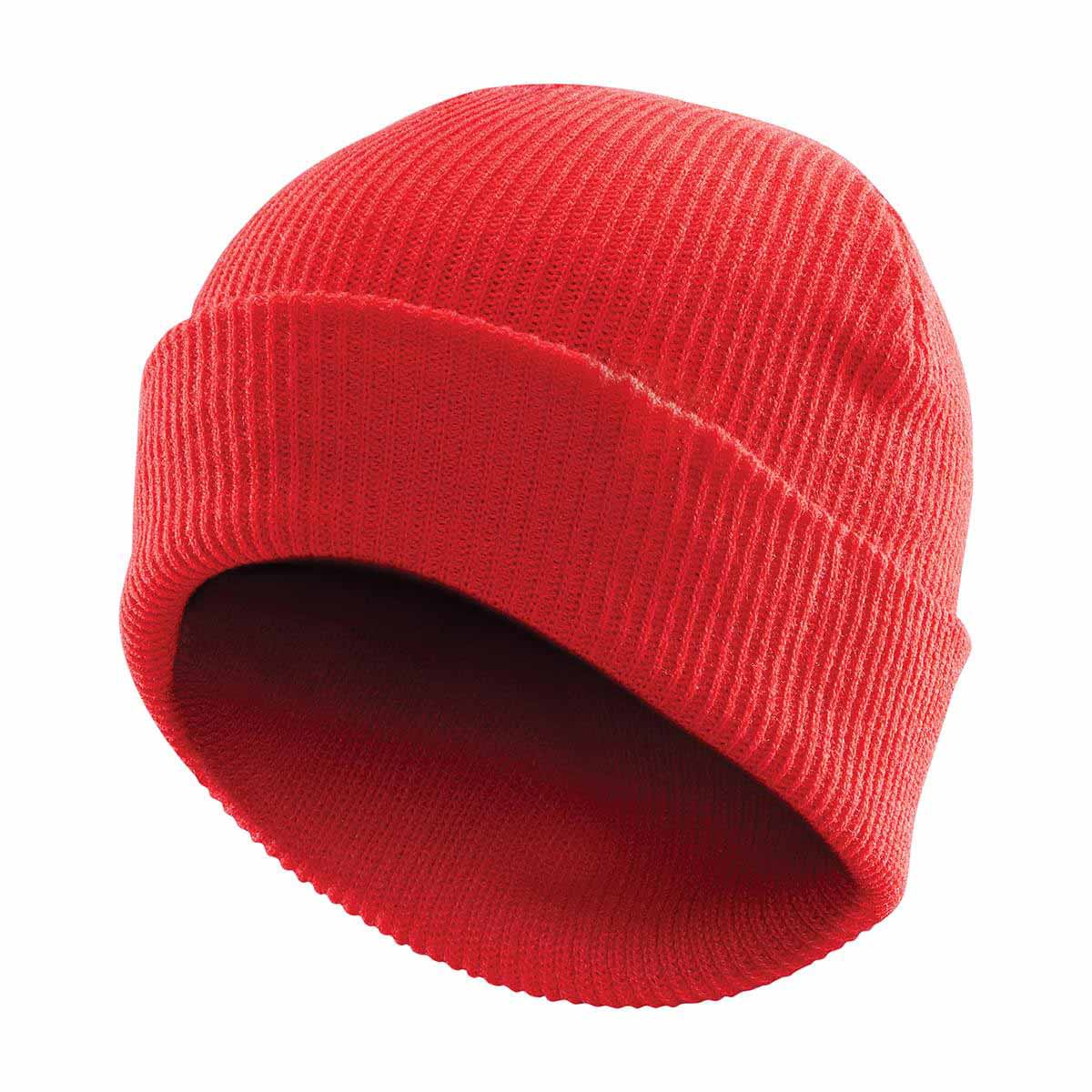 Red knit beanie hat new arrivals