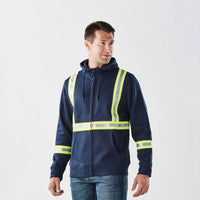 Men's Omega Reflective Zip Hoody - CFZ-5R