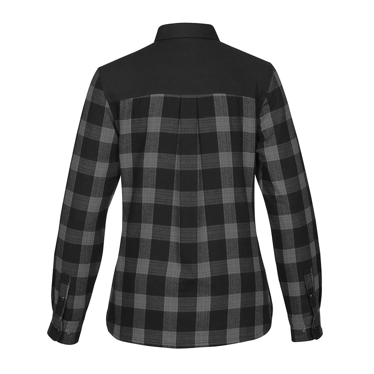 【CMMAWEAR】LS T-SHIRT / BLACK TARTAN S/M Women's Logan Thermal L/S Shirt - Stormtech USA Retail