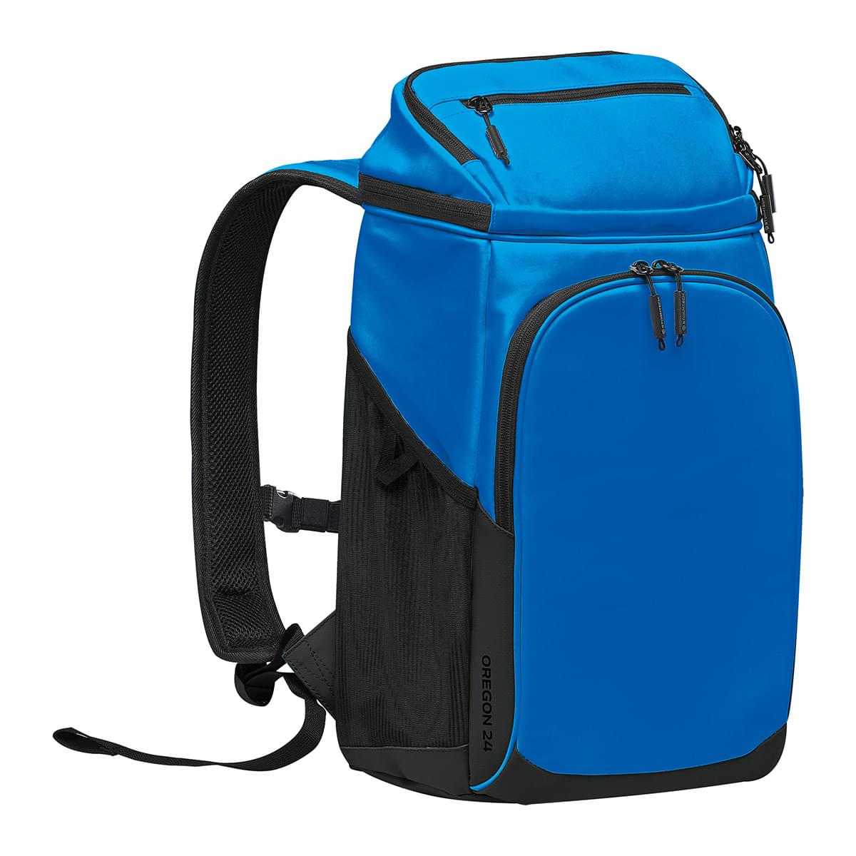 Blue sales black backpack