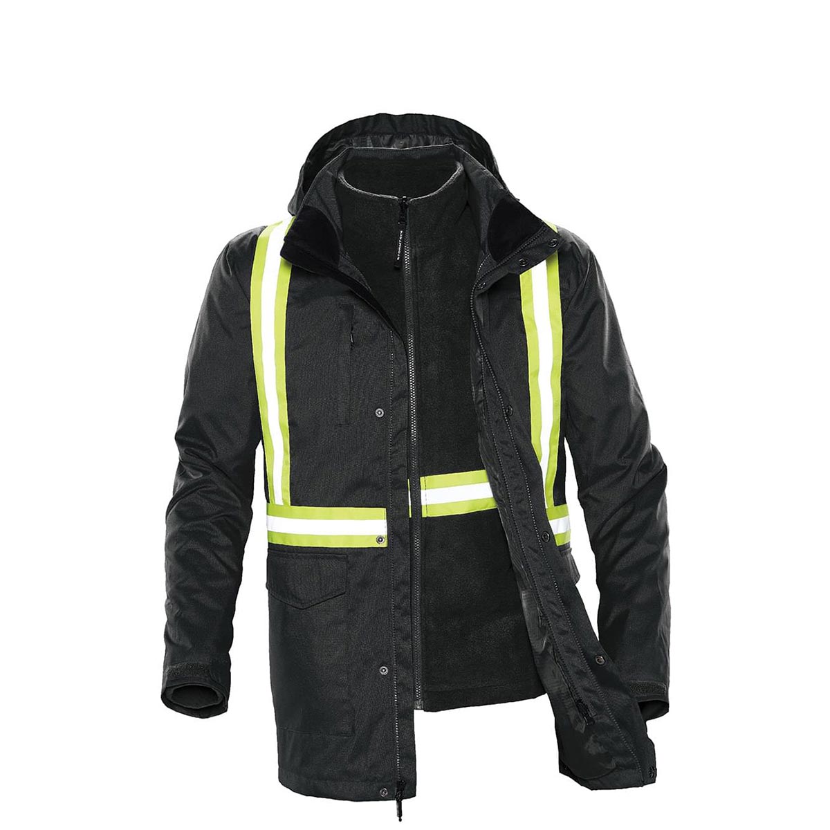 Parka reflective on sale jacket