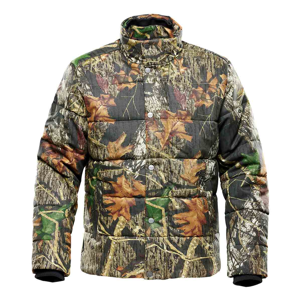 camo fleece blouson